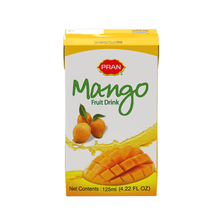 ম্যাংগো ড্রিংক। Mango Drink 125 ml  1B